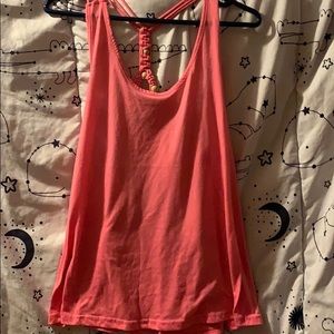 Hot pink tank top